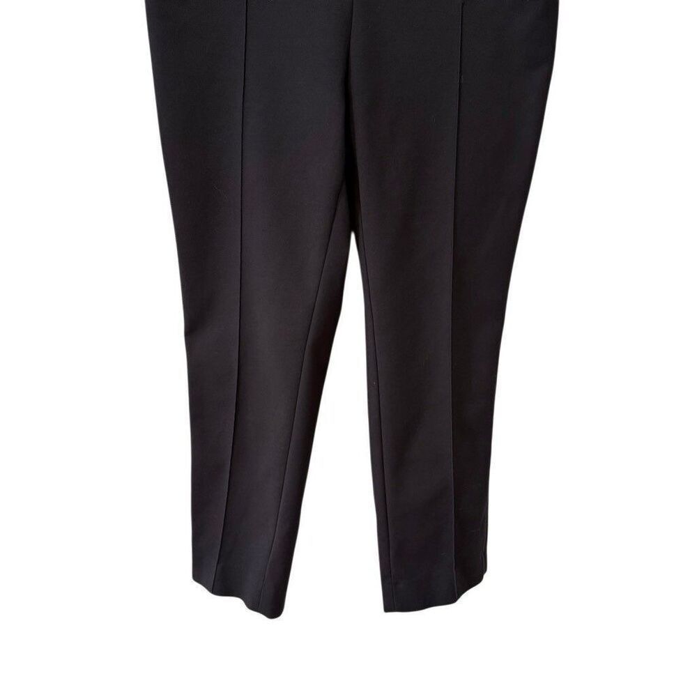 Akris Punto Ankle Pants Women’s Size 12 Black Trousers Old Money Career - Picture 6 of 12